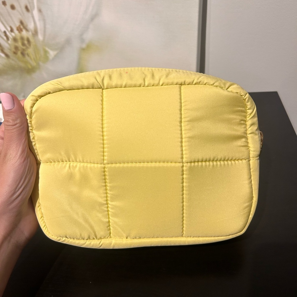 Yellow Makeup Bag